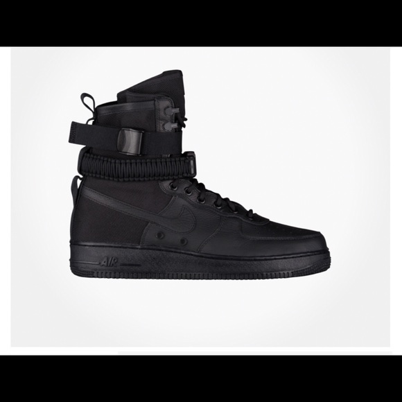 nike air force sf1 black